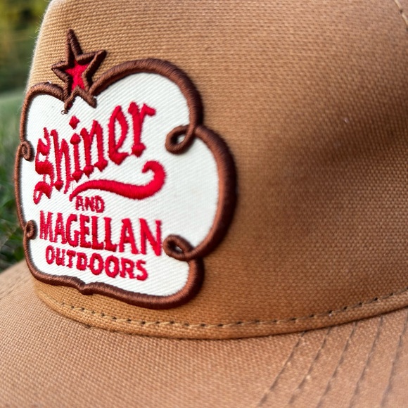 NWT Magellan Outdoors & Shiner Bock Tan Hat Adjustable Band Cap - Picture 8 of 11